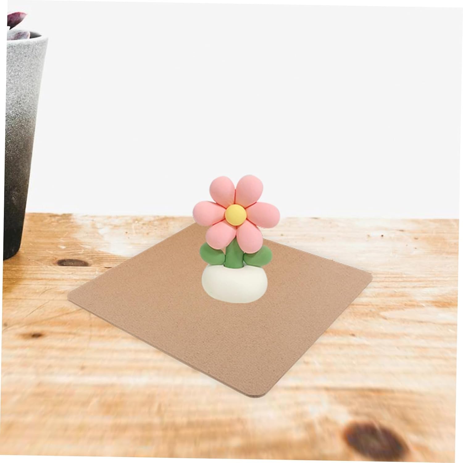LIFKOME 10pcs Blank Wood Clay Board for Pottery Crafting for Projects and Clay Making and Lightweight Pottery Backing