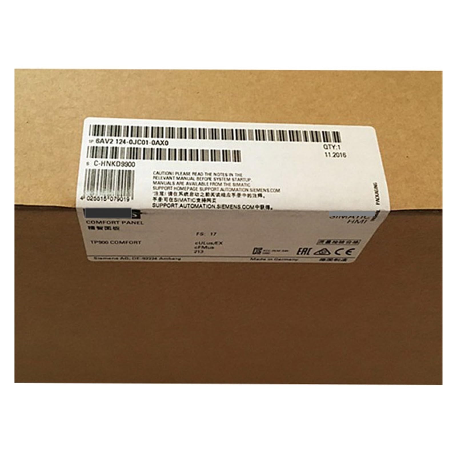 ANTBEE 6AV2124-0JC01-0AX0 HMI TP900 Smart Touch 9 Zoll Bedienfeld Display Original