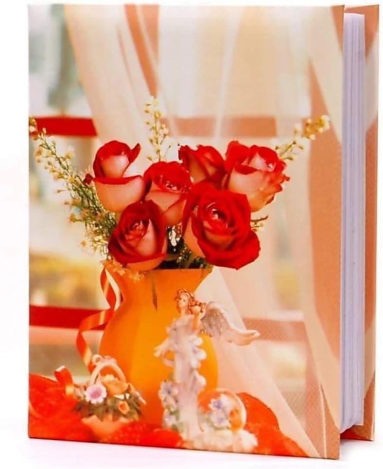 Plastic Photos Album (5 x 7 inch, Multicolour)