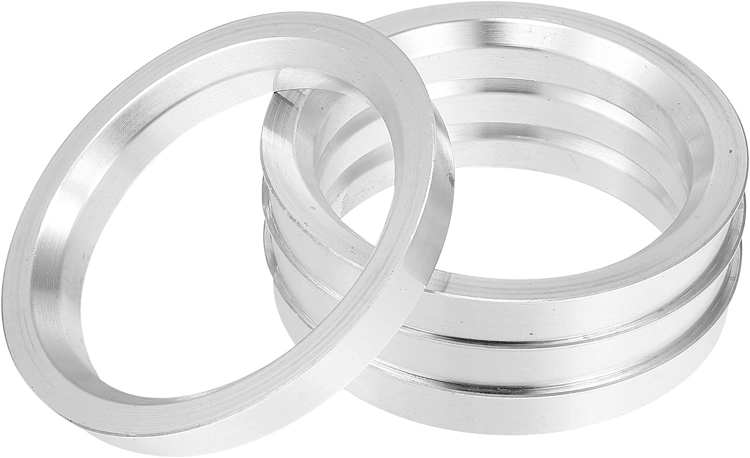 Edinstry 4pcs OD 73.1mm to ID 58.1mm Aluminum Alloy Car Hub Centric Rings Wheel Bore Center Spacer