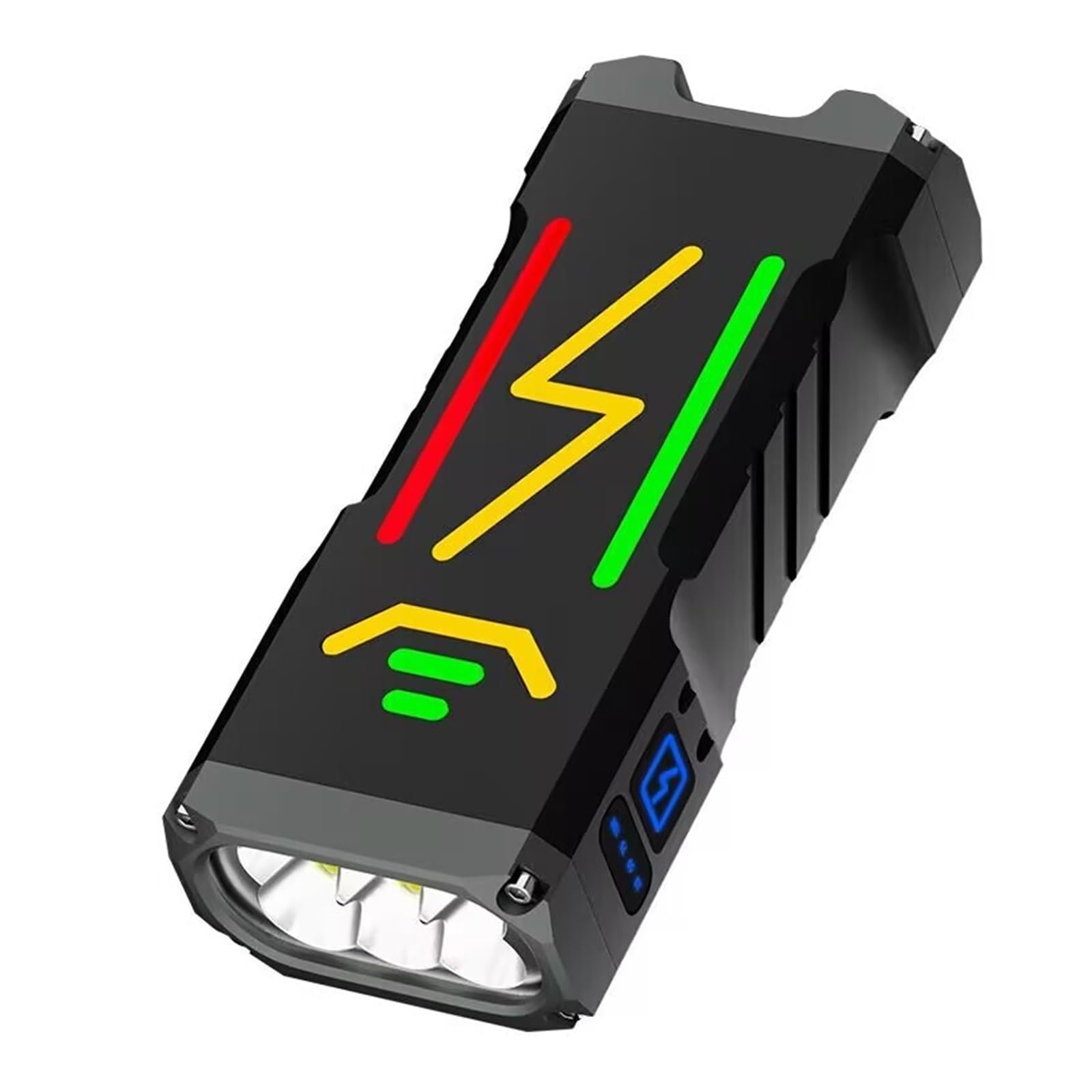 Linterna LED, Linterna de alta intensidad de aleación de aluminio for exteriores con encendido y potencia extrema.,Recargable