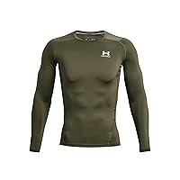 Under Armour Ua Hg Armour Comp Ls Maglietta a maniche lunghe, Marine Od Green