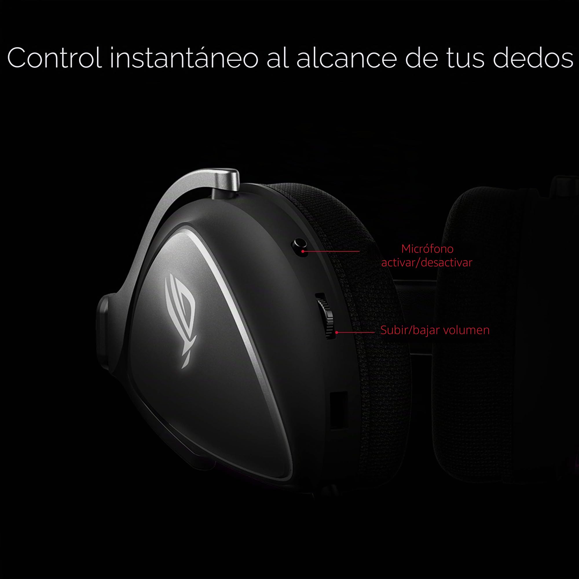 ASUS ROG Delta Core Wired Gaming Headset (Detachable Discord Certified Mic, 7.1 Surround Sound, 50mm Drivers, Hi-Res Audio, 3.5mm, For PC, Mac, Switch, Xbox One, PS4, PS5, Mobile Devices)- Black