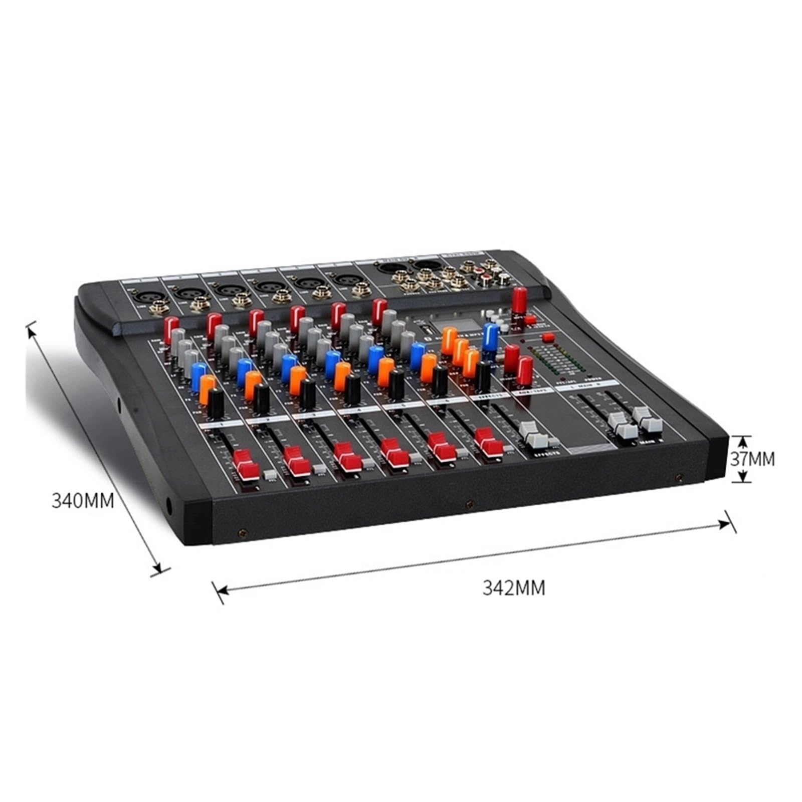 Amazon | オーディオミキサー 6チャンネルプロフェッショナル