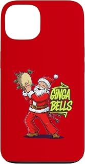 Ginga Bells Santa Brazilian Party Holiday Christmas Capoeira Case for iPhone 13