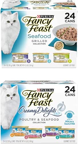 Purina Fancy Feast Gravy Wet Cat Food Variety Pack, Seafood