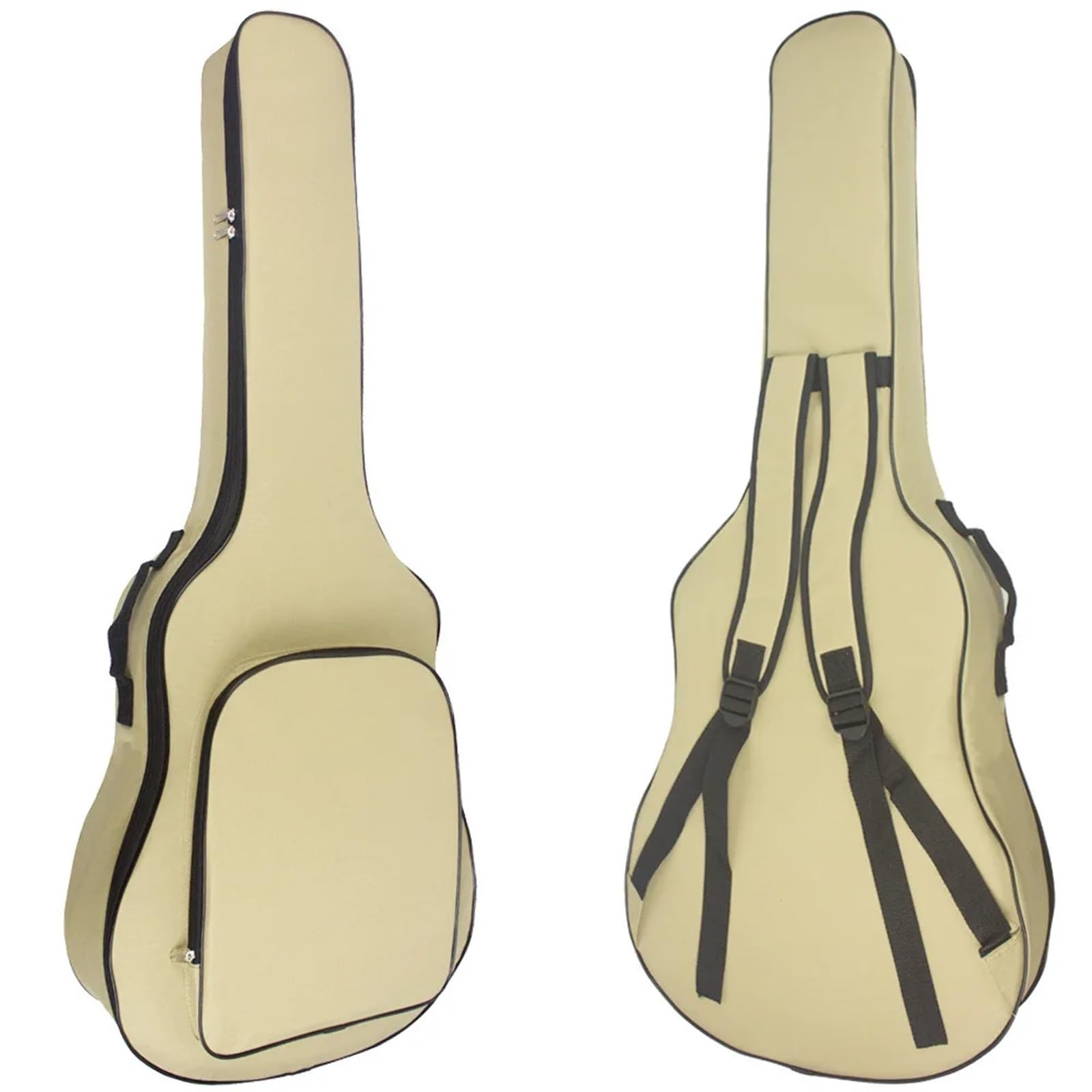 Funda para Guitarra Estuche for Guitarra clásica, Doble Correa for el Hombro, Mochila for acústica, Funda Suave de algodón Grueso(40-41Inch Blue)