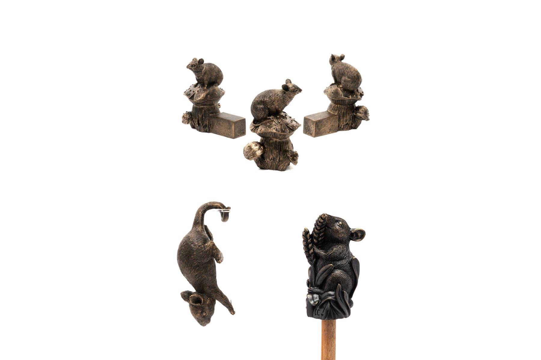 Potty Feet Mouse, Pot Buddy and Cane Companion Bundle Set