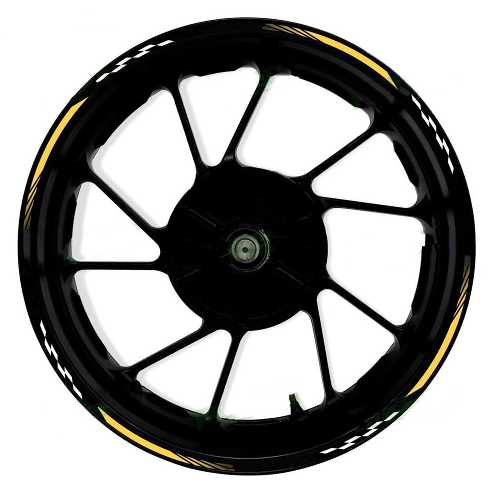 Motorbike Rim Stripe Sticker for CBR900RR CBR 900RR Motorcycle Accessories 17 Inch Front and Rear Wheel Decals Hub Reflective Rim Stripe Stickers(010)