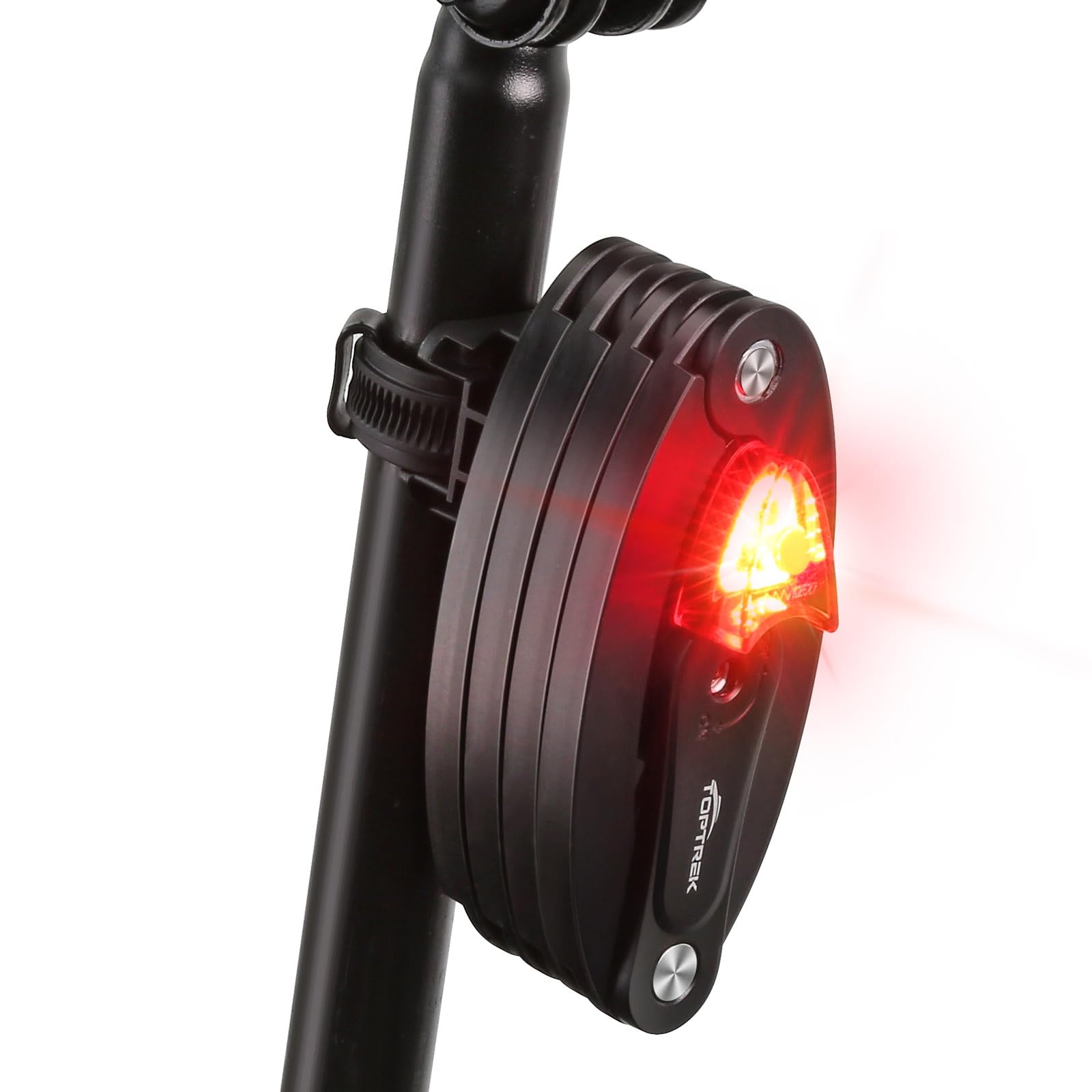 toptrek Vouwslot voor fiets en motorfiets, cijferslot, 85 cm lengte, met houder, robuust fietsslot houdt tot 1,5 ton trekkracht stand voor e-bike, MTB & racefiets Bike Lock