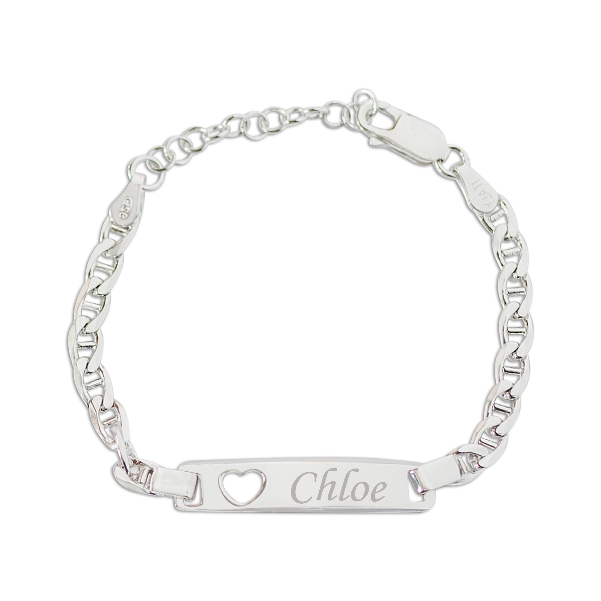 Cherished Moments Sterling Silver ID Bracelet