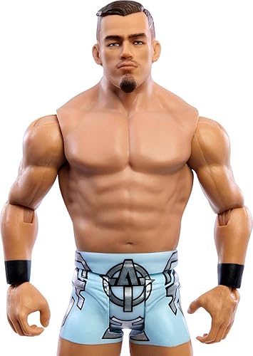 Miniatura 2 de Mattel WWE Theory Figura de acción, figura básica coleccionable de 6 pulgadas, juguetes