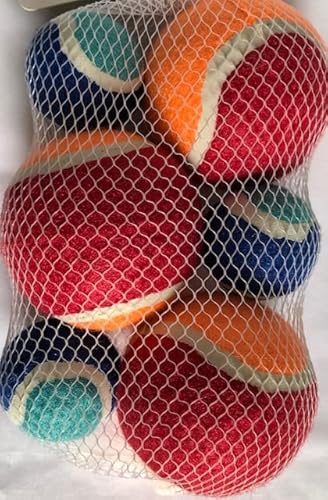 Sechs Tennisbälle in zwei verschiedenen Größen für Ihren Hund Cover