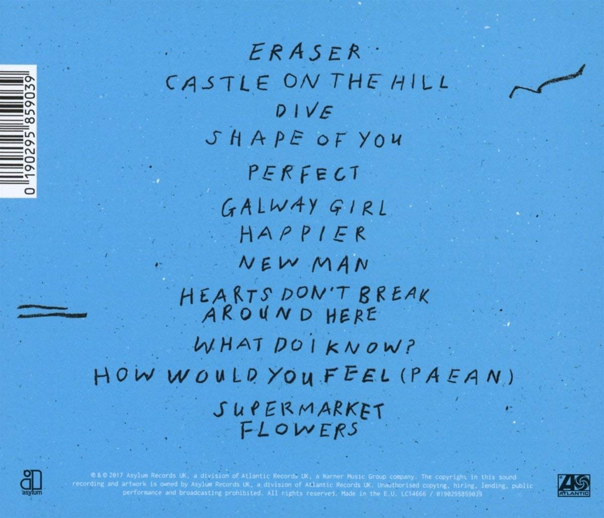 Plus - Moltiplica - Dividi - Ed Sheeran Greatest Hits - 3 Compact Disc - Bundle audio