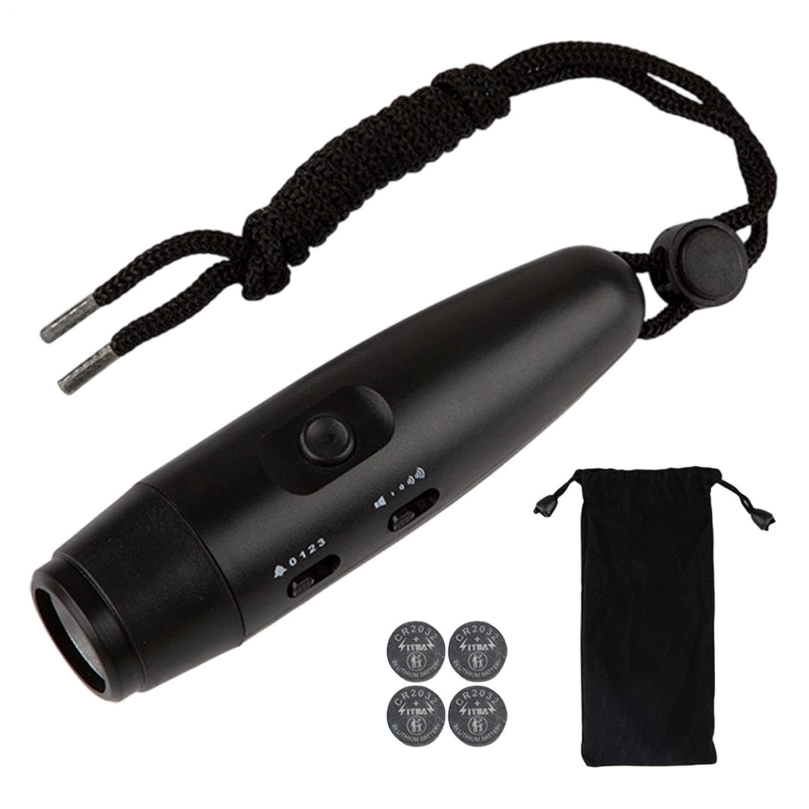 Elettronico Anti-Orso | Portatile 125dB con 4 Livelli di Volume e 3 Tonalità | Anti Orso Forte,Per Escursionismo Arrampicata Sport Esplorazione All'Aperto Controllo Folla Sicurezza
