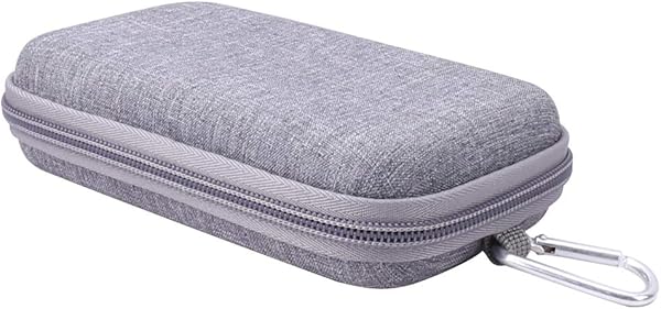 Aenllosi Viaggio Borsa Custodia Rigida per GlocalMe G4 Router Mobile 4G WiFi Hotspot Argento