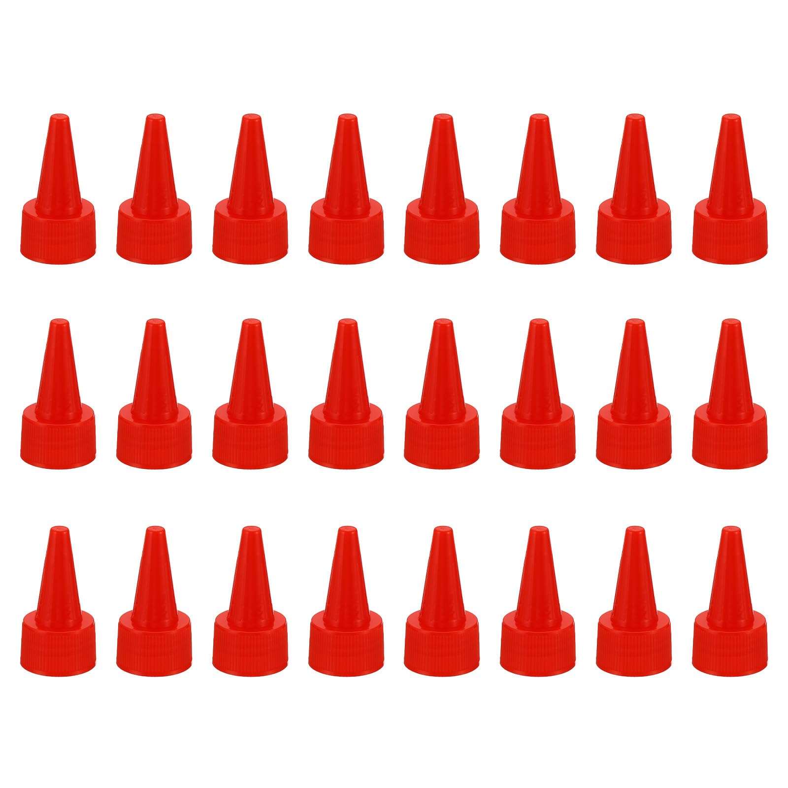 Upside Down Bottle Dispenser Cap 12 Pack 24/410 White Replacement Flip ...