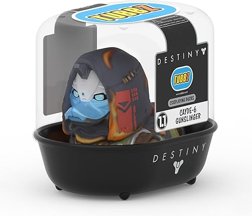 Miniatura 9 de TUBBZ Boxed Edition Sweeper Bot Figura coleccionable de pato de goma de vinilo - Producto oficial de Destiny 2 - PC y videojuegos