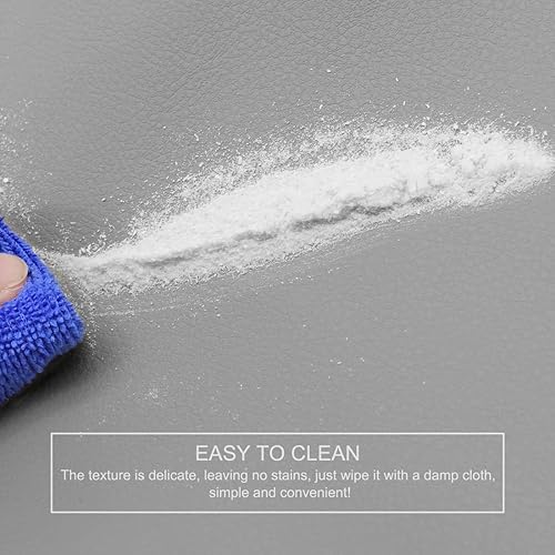 Miniatura 5 de GXARTS Passanger - Funda de asiento de cuero de repuesto para parte inferior lateral, color gris, compatible con Mercedes Benz E350 E550 2010 2011