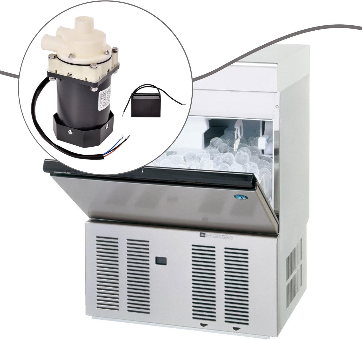 Wafity アイスクラッシャー 砕氷機 製氷器 1.25L 手動 クイック