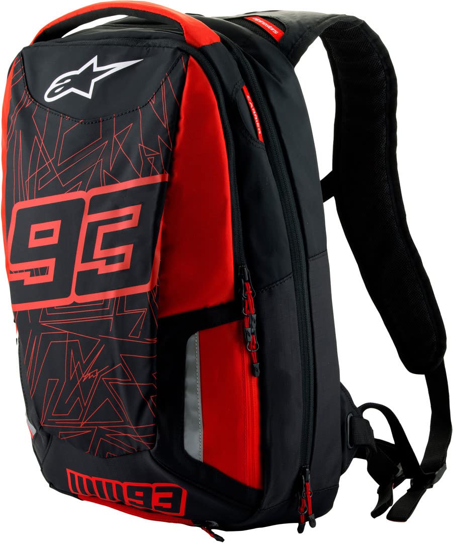 Alpinestars MM93 Jerez V2 Backpack (Black/Red, One Size)