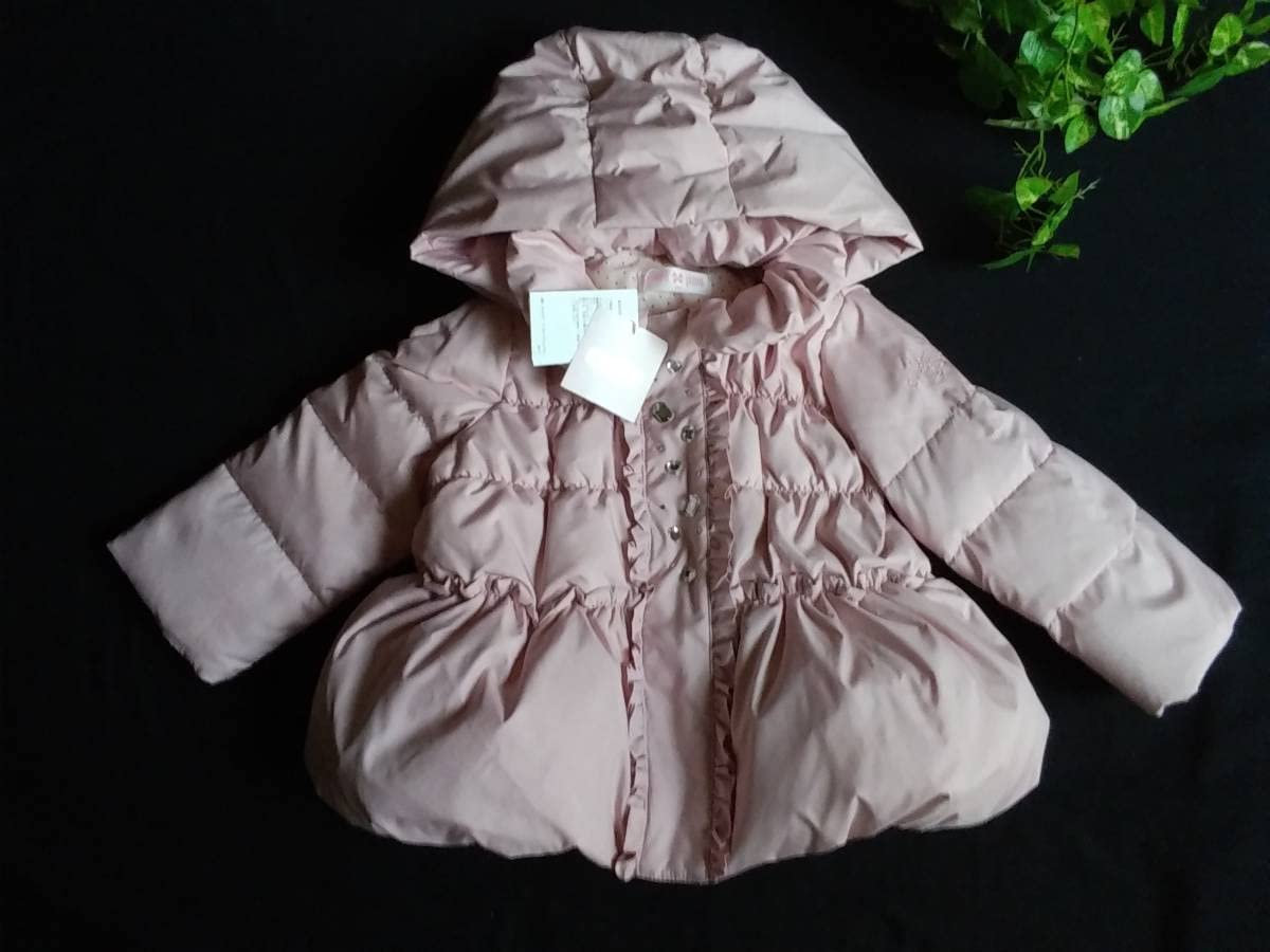 Amazon.co.jp: タグ付き mezzo piano メゾピアノ アウター ダウン 100  