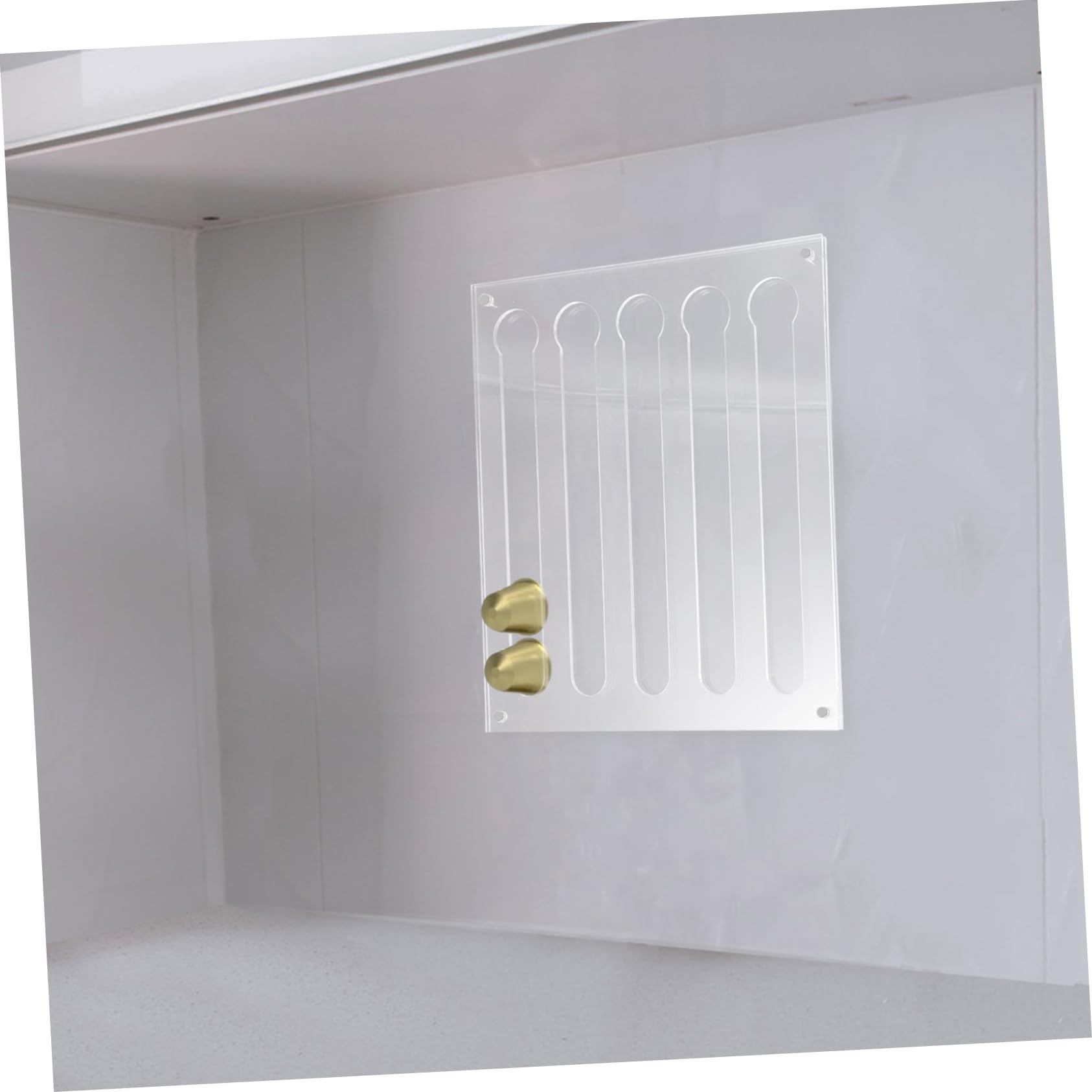 Wall-Mounted Kaffee-kapselhalter Platzsparender Organizer Für Kaffee-zubehör Für Küche Und Büro Einfache Installation Bohren