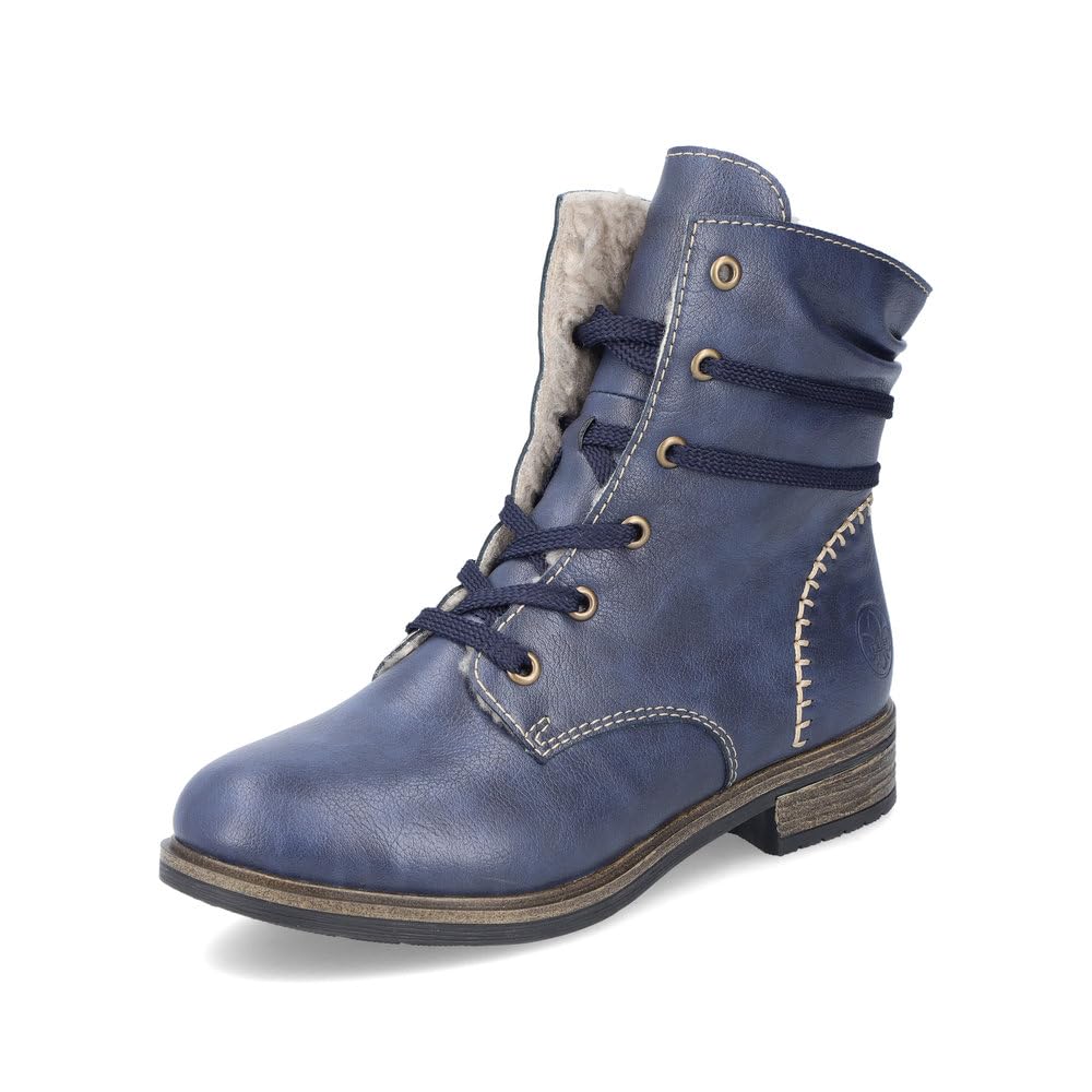 Rieker Schnürstiefeletten 72229 Damen – Stiefeletten, Schnürboots