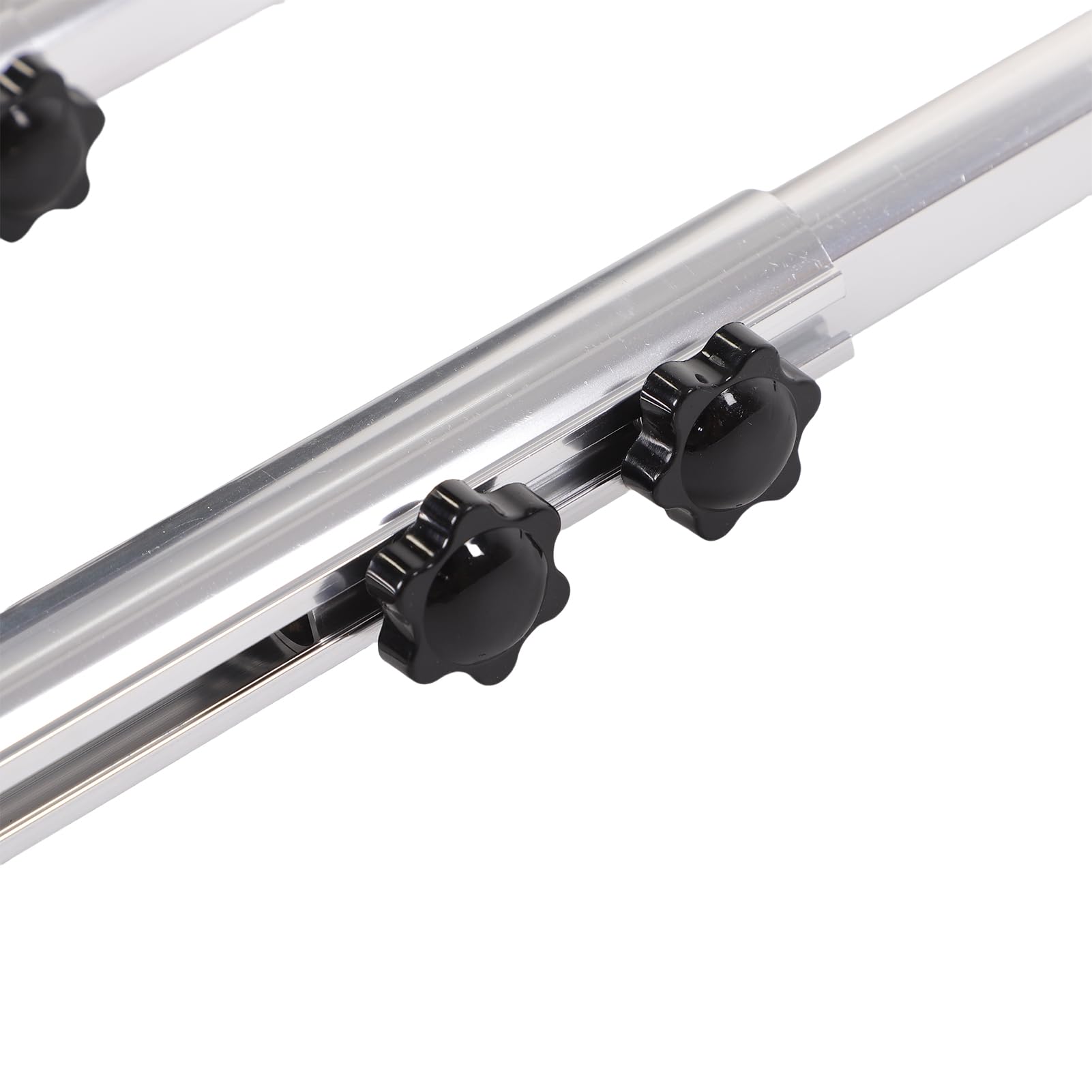 Tbest Handicap-Fahrer-Handsteuerung, Verstellbare Grifflänge von 520 Mm Bis 855 Mm, Hochfestes Auto-Bediengerät aus Aluminiumlegierung für Pickup-LKW, Limousinen, SUV