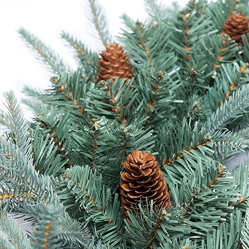 Somikis 0209GL 9Ft Christmas Garland, Battery Operated Pre-Lit Xmas Garland thumb #5