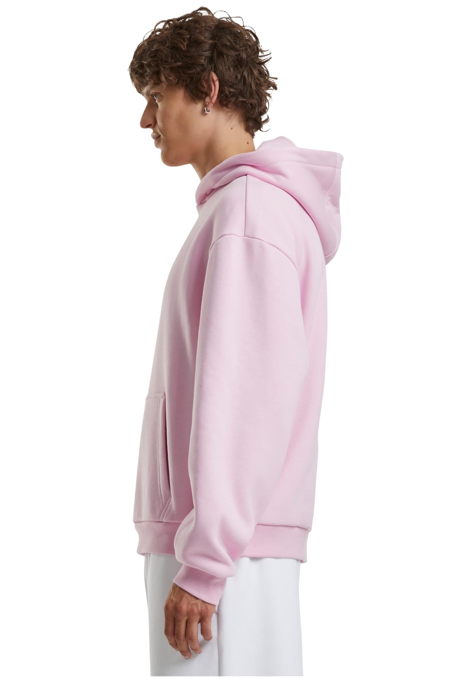 Build Your Brand By284-fluffy Hoody Hooded Sweatshirt Hombre (Pack de 1)