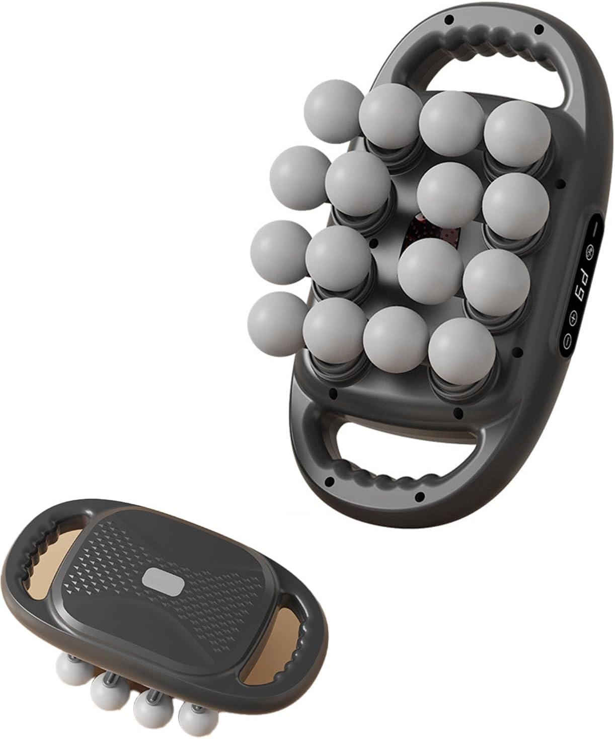 Verniqo Massager, Verniqo 16-Head Massage Gun Set with 3 Modes & 30 Intensities, 16 Heads Cover a Large Area, 48kg Deep Pressure, for Neck, Shoulders, Upper Arms, Buttocks (Black) Verniqo Massager, Verniqo 16-Head Massage Gun Set with 3 Modes & 30 Intensities, 16 Heads Cover a Large Area, 48kg Deep Pressure, for Neck, Shoulders, Upper Arms, Buttocks (Black)