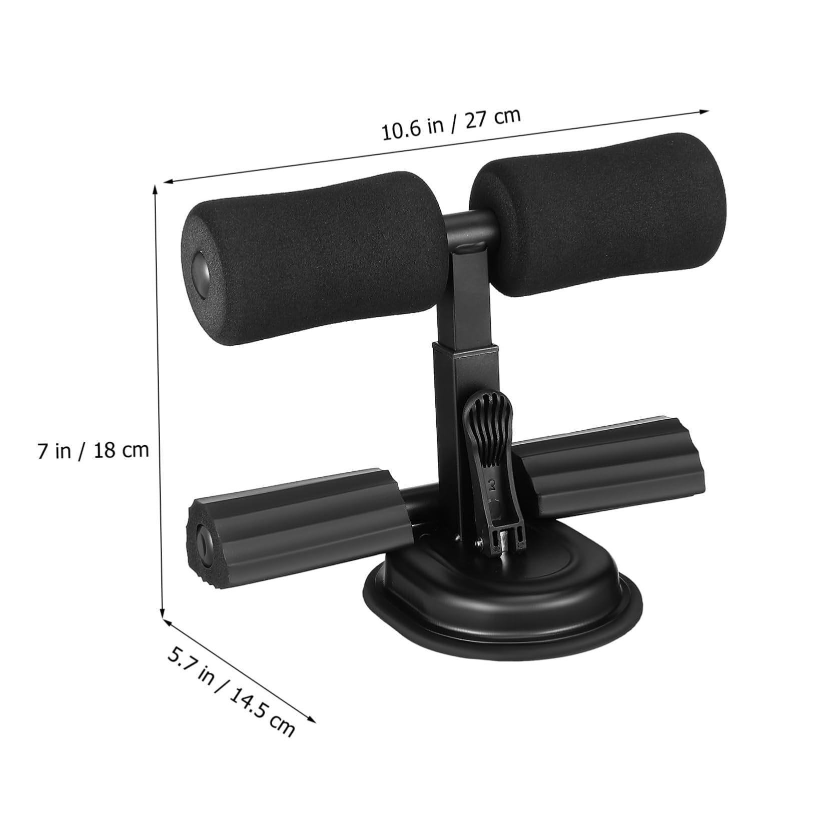 Abaodam Ab Workout Machine Sit up Bench Assistant Abdominal Machine Stomach Exercise Equipment Home Gym Accessory