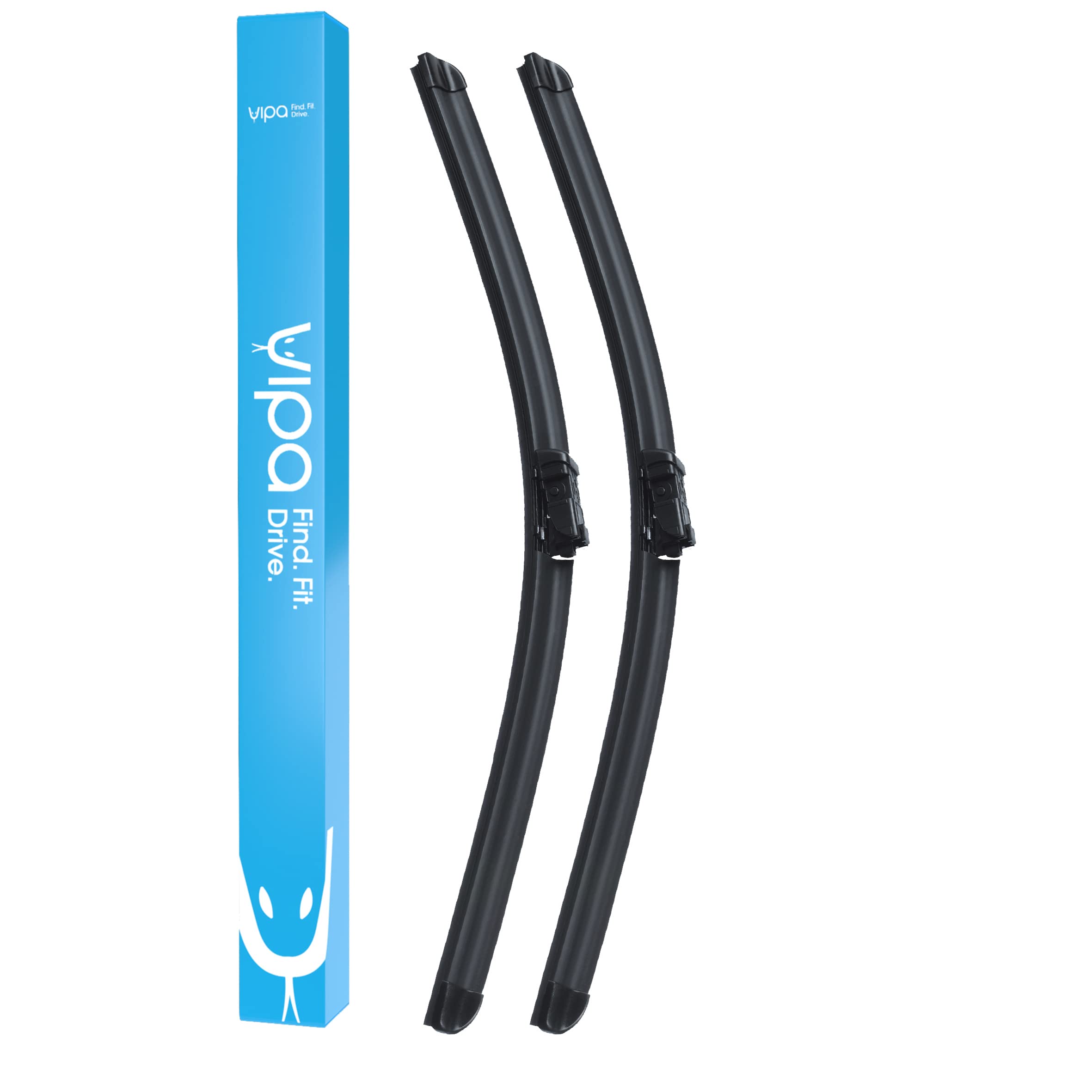 Vipa Wiper Blade Kit fits: MERCEDES-BENZ C-CLASS S204 LATE Estate Apr 2013 to Jul 2014