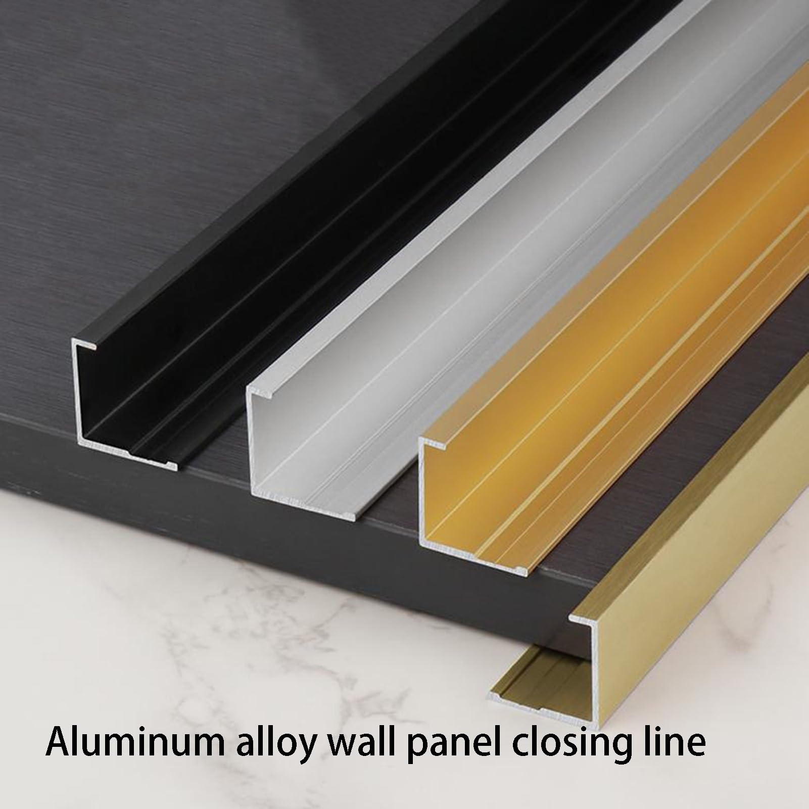 Listwy wykończeniowe do płytek, szyna przejściowa ze stopu aluminium, profil 300 cm do ochrony krawędzi, kąt profilu narożnego do płytek
