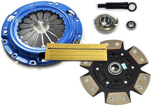 El kit de embrague de cerámica EFT ETAGE 3 funciona con 1993-2002 Mazda 626 ES LXMX-6 2.5L 6CYL