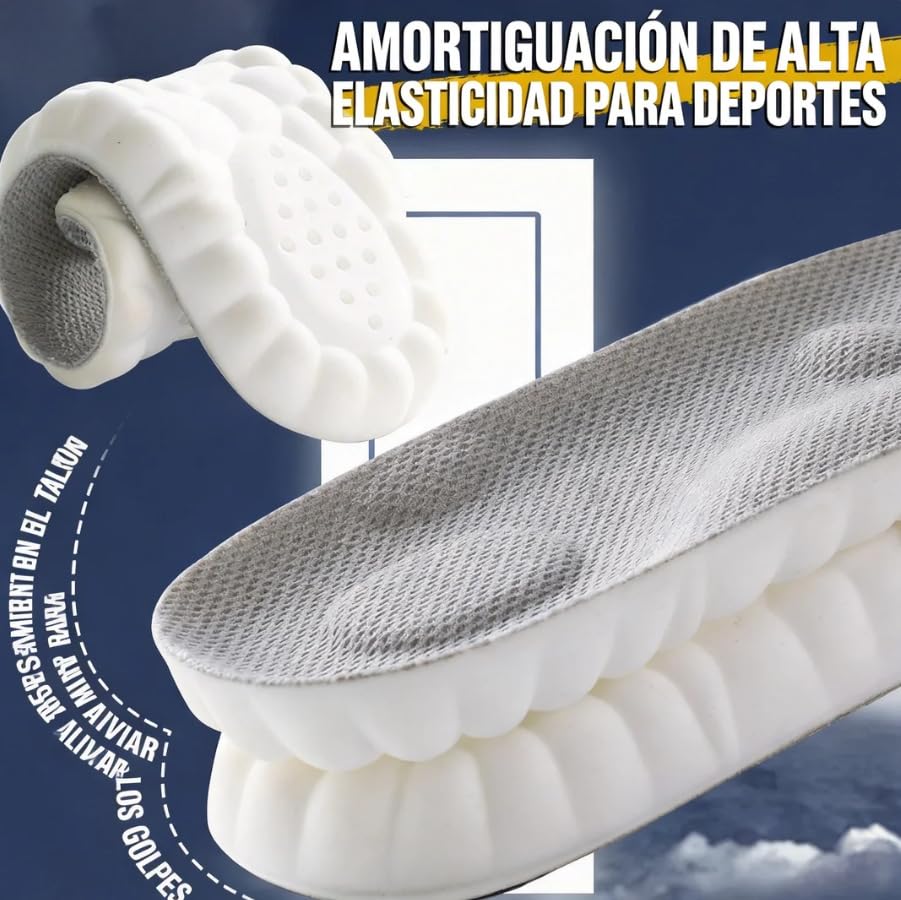Plantillas Padelpro - Juega mas tiempo, sin dolor (35-36,Verde)