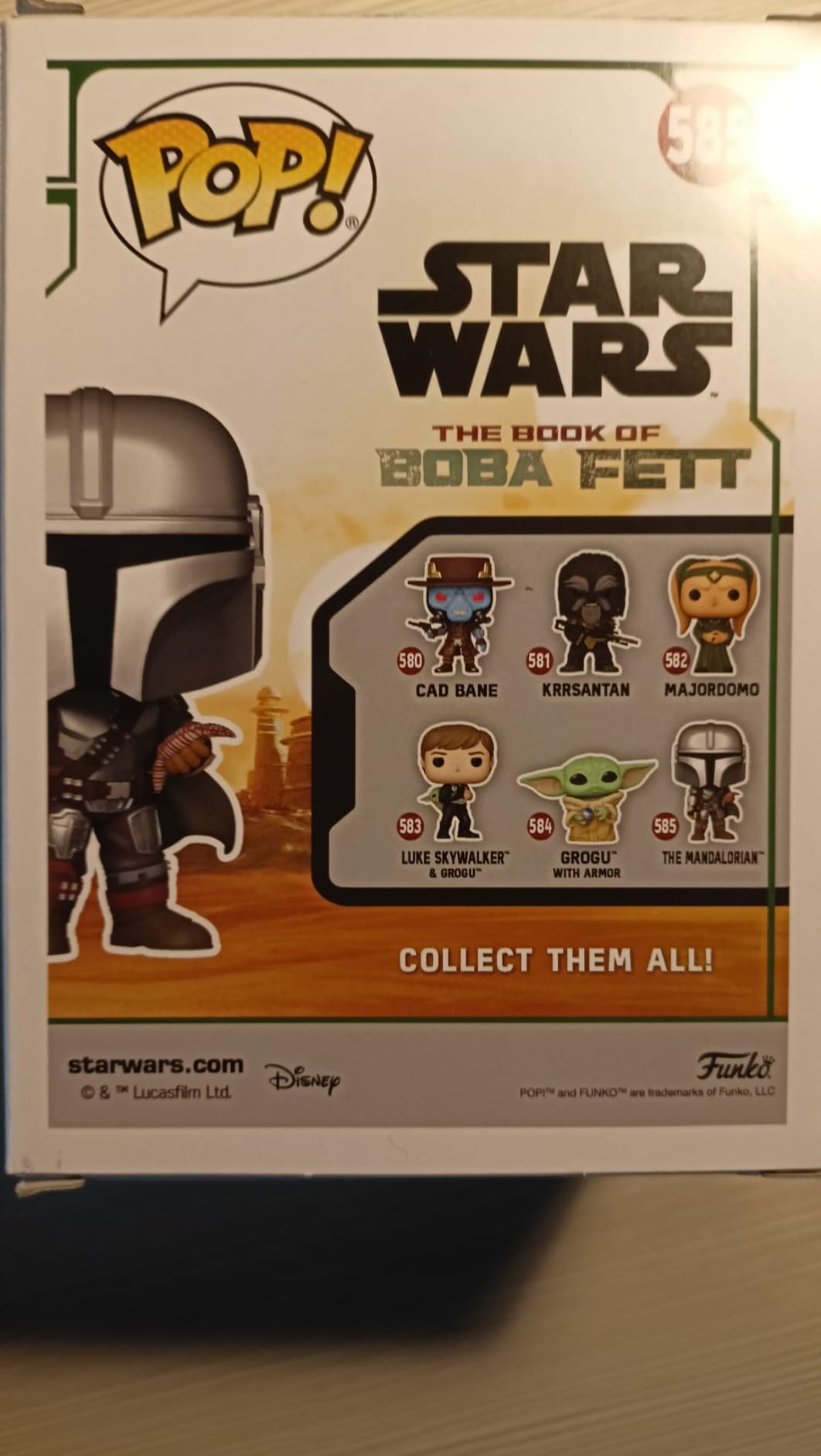Funko Pop! Star Wars: The Mandalorian - Red Stripe - Incinerator