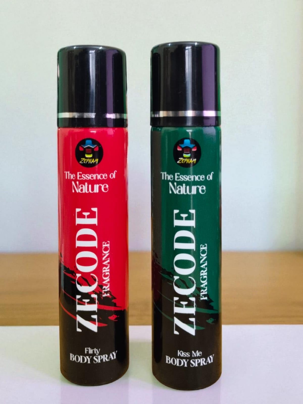 Voblin Zecode Body Spray Fragrance Long Lasting Deodorant for Women, Refreshing Everyday Perfume, 200ml, (Flirty & Kiss me) - Pack of 2-image-11