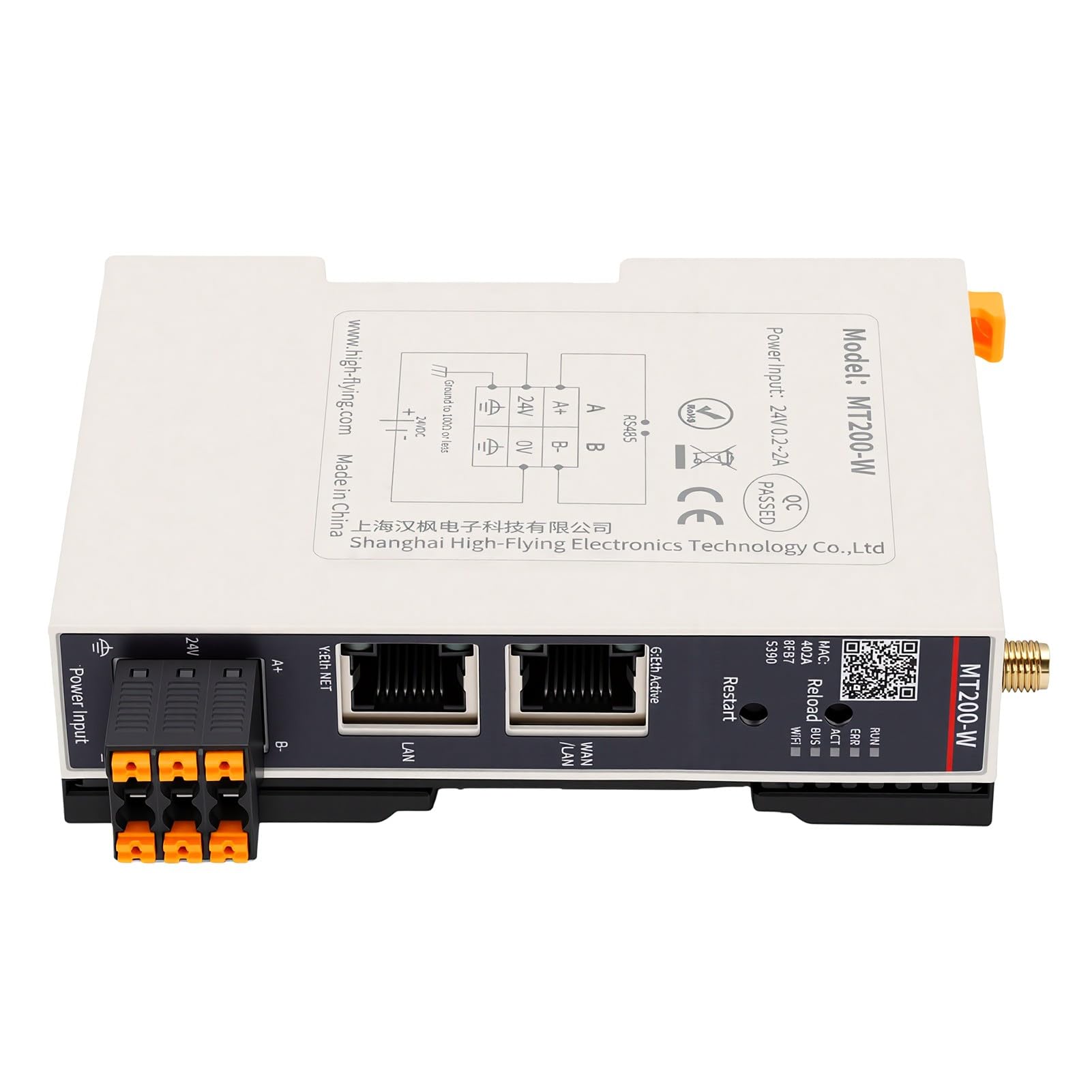 PUSOKEI Passerelle Haute Performance avec Module D'E/S Extensible