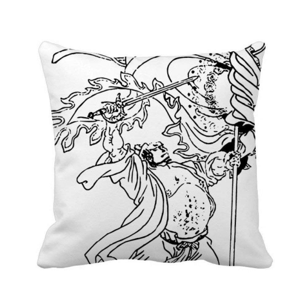 Coussin décoratif Romance Kingdoms carré : idée cadeau maison originale