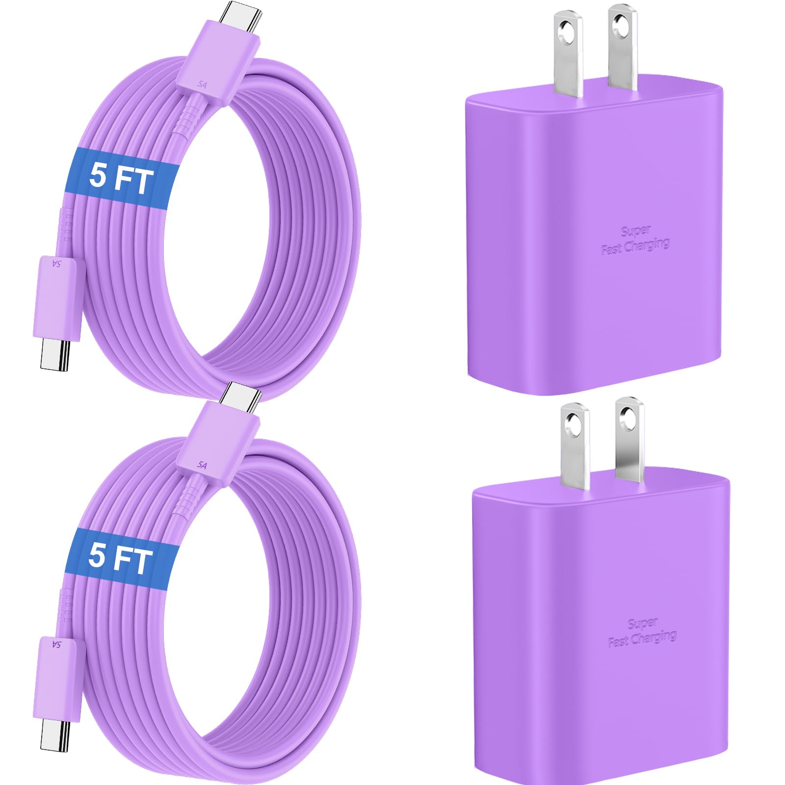 45W Super Fast USB C Android Type C Phone Charger Fast Charging 6.6FT Cord — Amazon image 24