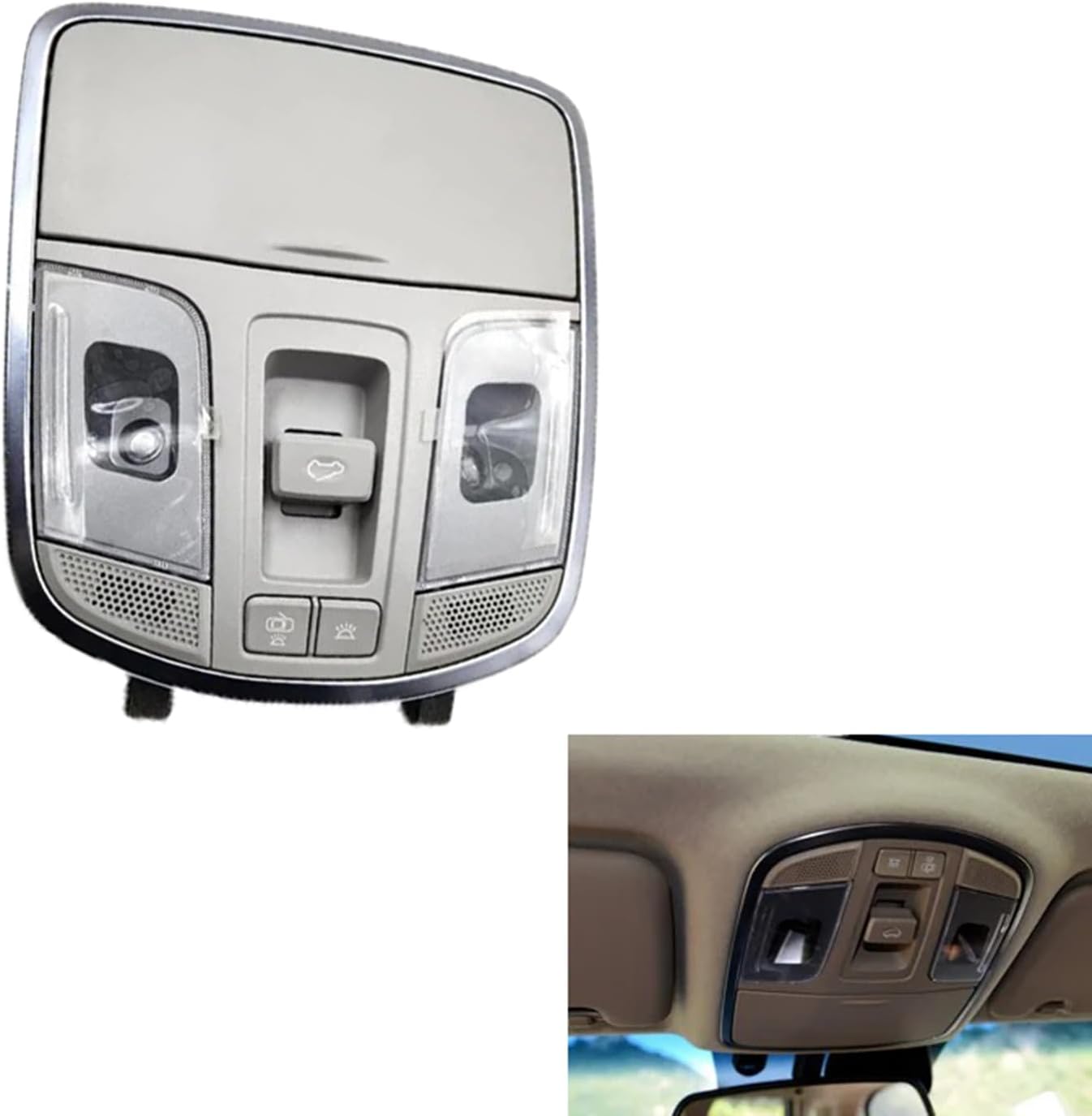 Car Reading Light Interior Roof Lamp Sunroof Switch Glass Box for Hyundai Tucson 2015-2020