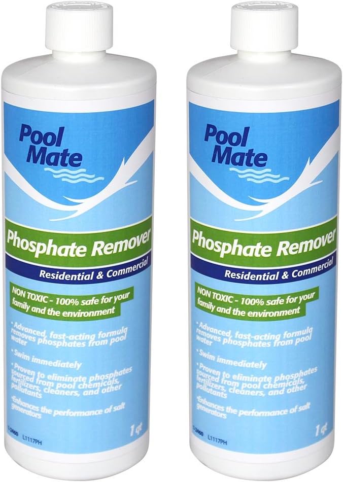 Pool Mate 1-Quart Premium Phosphate Remover for Pools