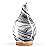 Porseme 280ml Essential Oil Diffuser Glass Color Changing Aroma Air Diffusers Aromatherapy Ultrasonic Cool Mist Humidifier 7 Running Hours Waterless Auto-Off for Sleeping, Yoga, Office, Spa (Ink)