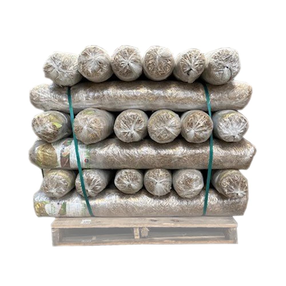 American Excelsior Company Premier Straw Erosion Control Blanket - 40 Rolls - 4' X 50' - 8,000 sqft of Coverage