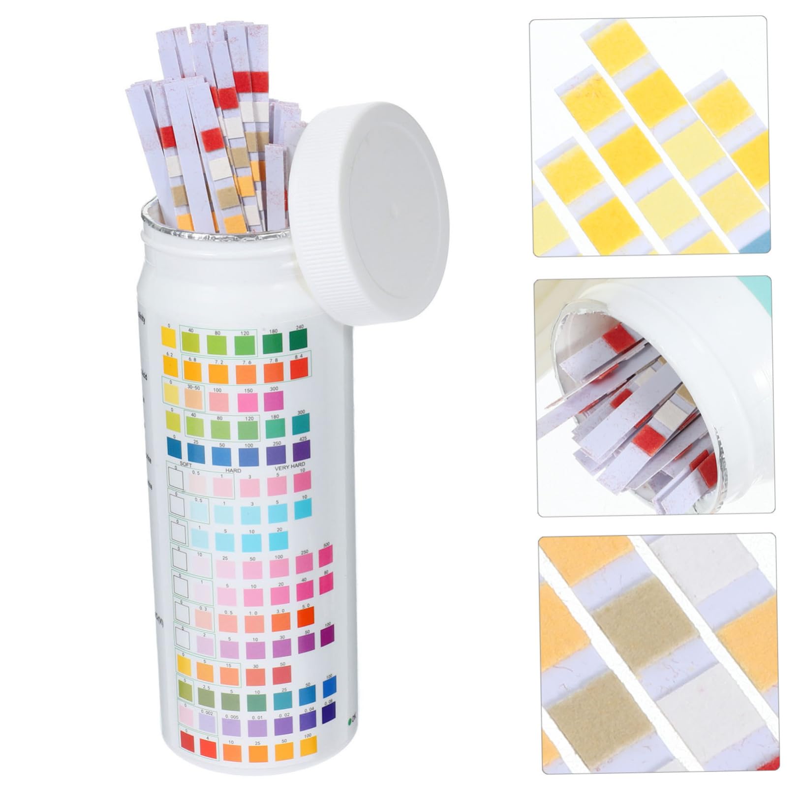 3 Sätze Testpapier Für Die Wasserqualität Testen Aquarium Wassertest Wasser Test Teststreifen Für Die Trinkwasserqualität Trinkwasser-teststreifen Das Haustier 100 Stück * 3