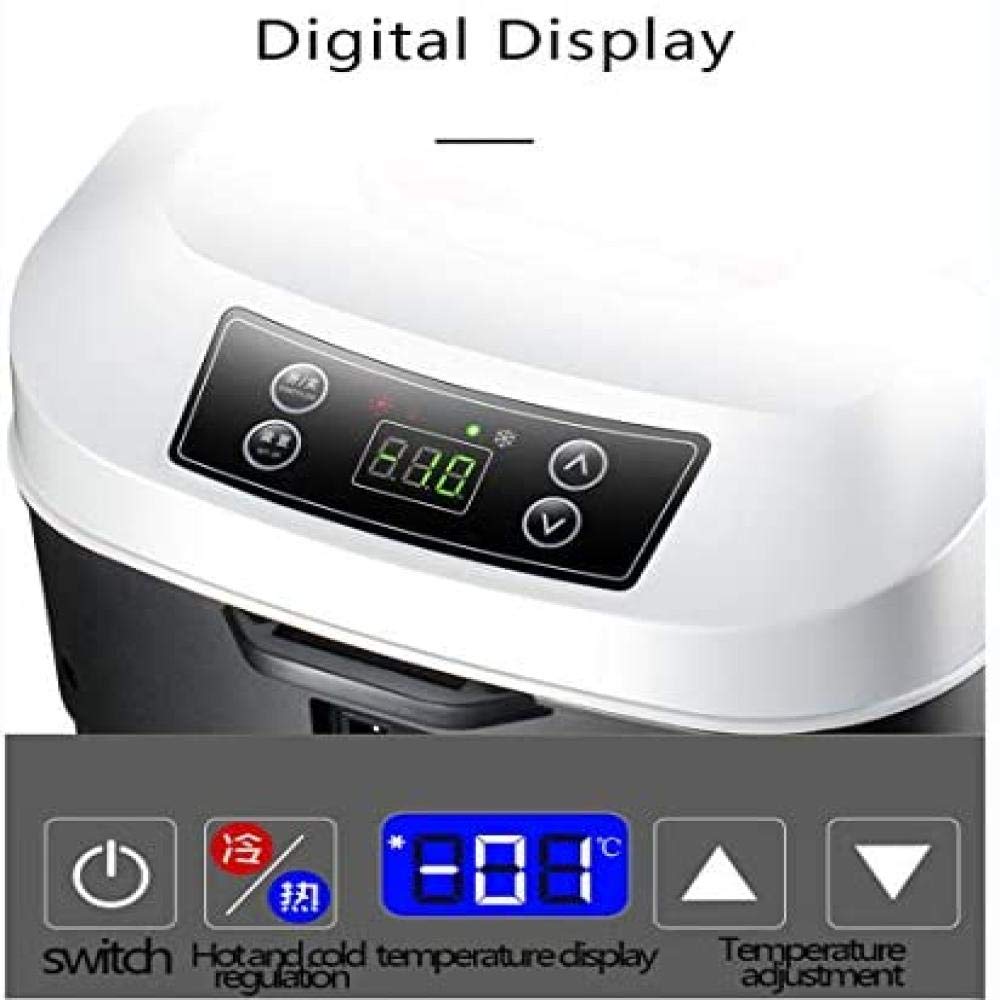 ZLM Frigorifero per Auto Mini Frigorifero per Auto e Case Frigoriferi Portatili per Riscaldamento e Raffreddamento Display Digitale Frigoriferi elettrici 35L 11L