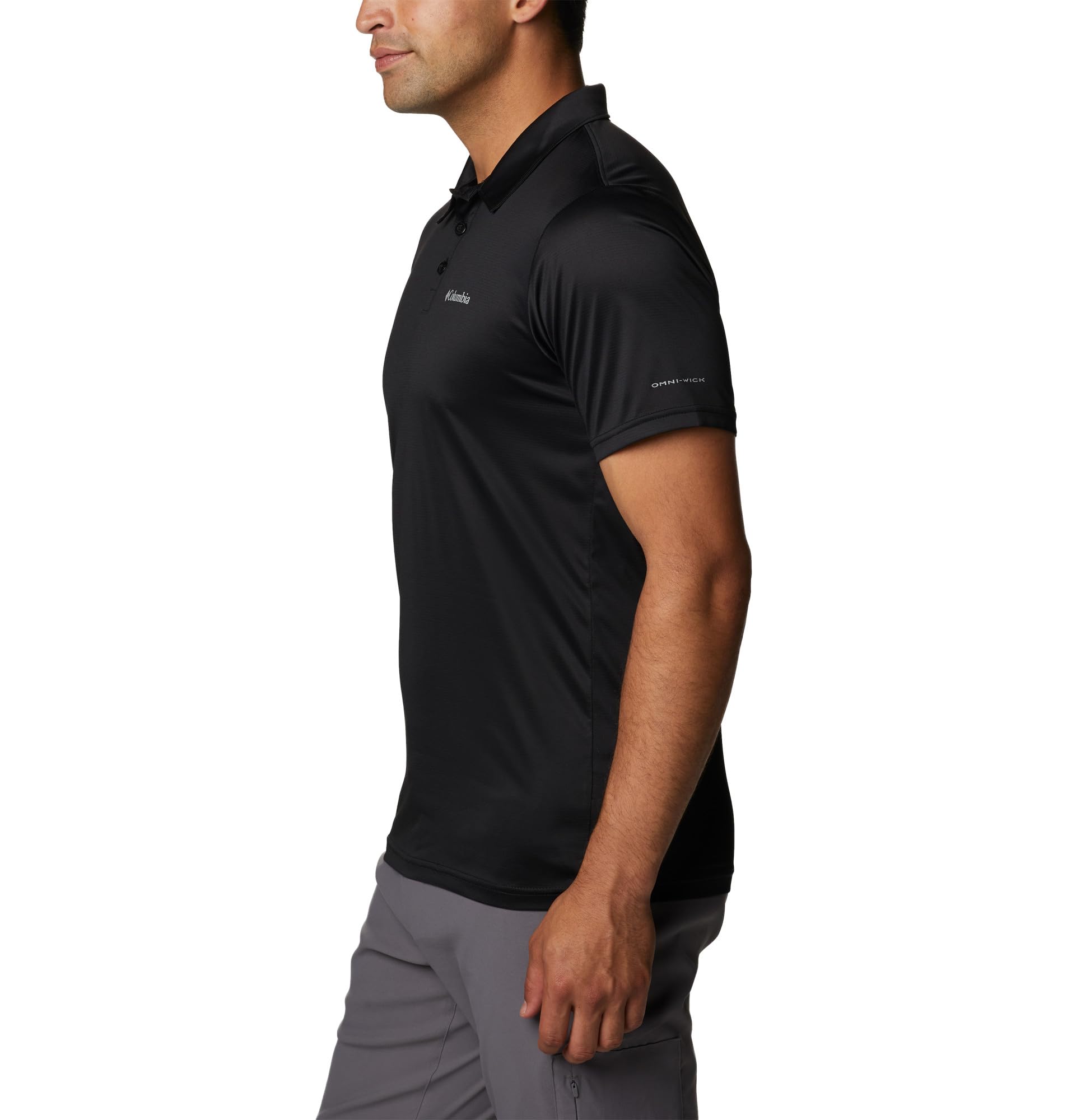 Columbia Hike Polo Manga Corta para Hombre