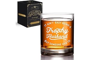 Trophy Husband Whiskey Glasses